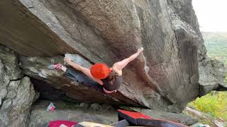 Transcendance V10 at Rumney [upl. by Eedoj195]