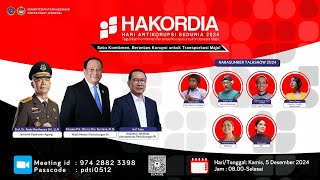 Hari Anti Korupsi Sedunia 2024  Teguhkan Komitmen Berantas Korupsi untuk Indonesia Maju [upl. by Serdna790]