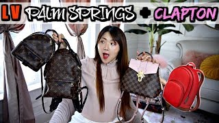 LOUIS VUITTON BACKPACKS  WHAT FITS COMPARISON REVIEW  CHARIS [upl. by Timofei]