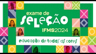 Tutorial com o passo a passo para inscrições no Exame de Seleção 2024 [upl. by Eedyah]