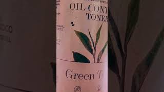 Goodvibes Greenteatoner oil controlshort ytshorts [upl. by Emera]