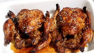 Warning These Hoisin Glazed Sesame Hens are Dangerously Delicious [upl. by Katushka]