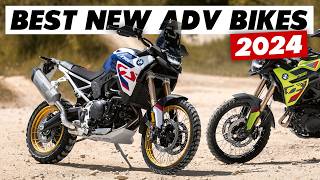 16 Best New amp Updated Adventure Motorcycles For 2024 [upl. by Ayyidas]