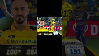 Faf du plessis return to CSK🔥 ipl 2025 shorts​ ipl​ cricket​ csk​ msdhoni​ [upl. by Alemac80]