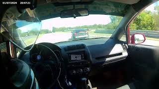 Gridlife Chicago 2024  Trackbattle Heat 2  350z Oil Slick vs 2 Wheel Trick [upl. by Akiehsat988]