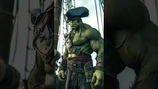 Marvel Superheroes As Pirates marvel superhero tkai ai shorts short shortvideo viral edit [upl. by Fredie]