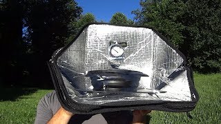 Sunflair Mini Portable Solar Oven Review [upl. by Sayette114]