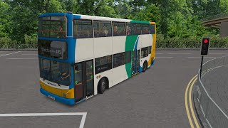 OMSI 2  Bowdenham V5  Route 495 London ALX400 [upl. by Aiksas199]