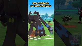 LeveL 50 100 Zygarde vs 50 Zygarde in Pokemon GO [upl. by Llenrahc978]