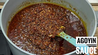 THE BEST AGOYIN SAUCE  ATA AGOYIN [upl. by Nnahgaem210]