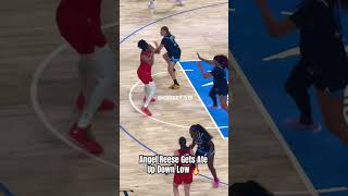 Angel Reese Gets ATE UP Down Low caitlinclark wnba basketball [upl. by Kape133]