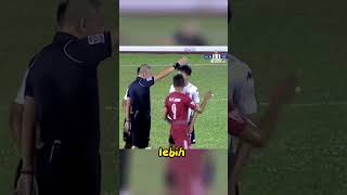 Aksi Protes Pemain Kepada Wasit Dalam Sepak Bola sepakbola football [upl. by Eneluj]