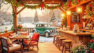 Jazz in The Winter Air  Captivating Christmas Jazz Music for Relaxing Studying Focus [upl. by Namurt]