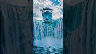 Cruise vs Waterfall Watch the Epic Plunge [upl. by Zakaria]