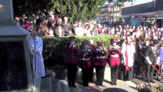 Remembrance Day Parade Upminster War Memorial Nov 2013 [upl. by Aletha137]