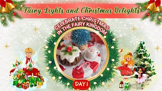 Teelies Digital and Miniature Shop  Fairy Lights and Christmas DelightDay 1 christmasminiatures [upl. by Etsirk]