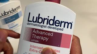 Lubriderm Lotion – Daily Moisture Formula vs Advance Therapy Formula [upl. by O'Gowan]