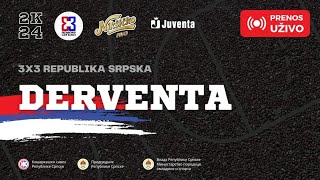 Nikšićko pivo 3x3 liga Republike Srpske 2024  DERVENTA [upl. by Eniamat]