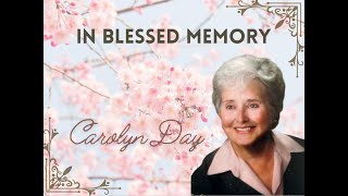 Carolyn Day Memorial Service  462024 [upl. by Aveline460]