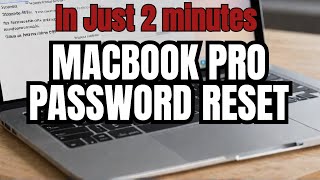 FORGOT Your MacBook Pro Password Reset It QUICKLY Without Data Loss on M1 M2 M3 M4 [upl. by Iaoh]