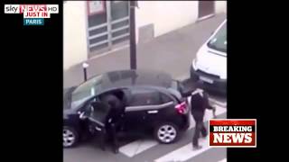 RAW New Charlie Hebdo attack video [upl. by Oirramaj]