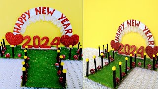 A small model of party decorations for new year 2024  diy new year party decorations  misssambal [upl. by Nettle]