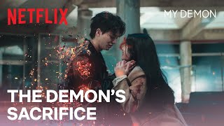 Guwon makes the ultimate sacrifice for Dohee  My Demon Ep 15  Netflix ENG SUB [upl. by Natalee]