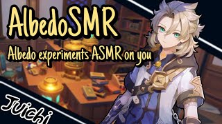 ALBEDO ASMR GENSHIN IMPACT Albedo x Listener  ✨ Experimenting ASMR On You Roleplay [upl. by Akcirederf]