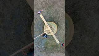 Spinning Science My 8Foot Handle Gone Wrong diy swing [upl. by Ynnam]