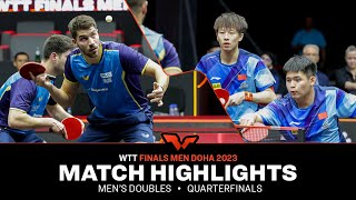 LinLin vs OvtcharovFranziska  MD QF  WTT Finals Men Doha 2023 [upl. by Ahtilat]