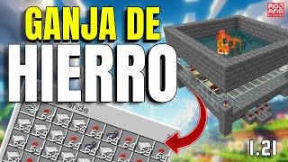 ✅ Granja de Hierro 121 Minecraft Java  Guía Paso a Paso [upl. by Alage563]