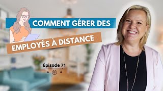 Comment gérer des employés à distance [upl. by Eatnuahs227]