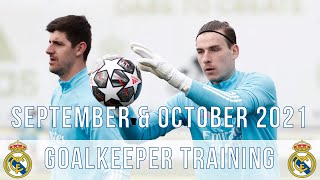 Thibaut Courtois amp Andriy Lunin  Real Madrid Goalkeeper Training  September amp October 2021 [upl. by Winsor692]