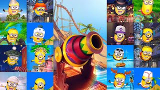 All Minion Launcher  Minion rush [upl. by Carmelle]