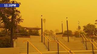 Dust storm hits Mildura on hot windy day [upl. by Maggie]