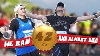 We Ran 42kms and Almost Died [upl. by Admama]