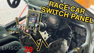 Race car switch panel Cartek power distribution panel carbon support Building The Fastest ep39 [upl. by Nyasuh]