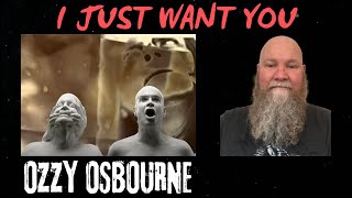 Ozzy Osbourne  I Just Want You 1995 reaction commentary [upl. by Ykciv]