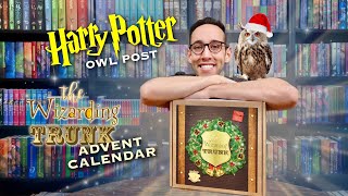 UNBOXING THE 2019 HARRY POTTER WIZARDING TRUNK ADVENT CALENDAR [upl. by Odradlig328]