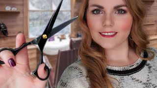 ASMR Friseur ✂ Gemütlicher Friseursalon mit 100 realistischen Sounds Roleplay Deutsch [upl. by Assetal]