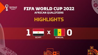 Egypt 🆚 Senegal Highlights  FIFA World Cup 2022 African Qualifiers  1st leg [upl. by Cain]