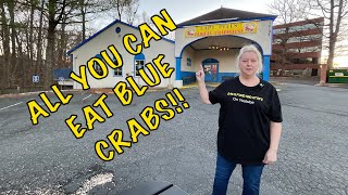 All You Can Eat Blue Crabs at Captain Pell’s Crabhouse  YUMMO [upl. by Letney573]