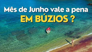 Como é o MÊS de JUNHO em BÚZIOS [upl. by Idnal]