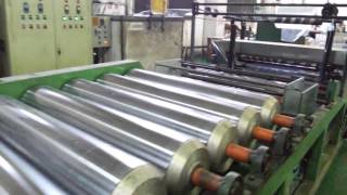 rigid PVC sheet production process [upl. by Anelec501]