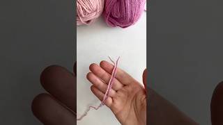 HOW TO JOIN Two Strings Of Yarn With A SURGEONS KNOT [upl. by Trillbee479]