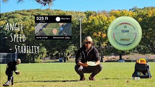 525ft Forehand  Prototype Glow Champion Tern 170g  Disc Review [upl. by Fabian]