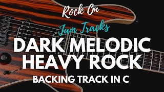 Melodic Heavy Rock Backing Track For Guitar In C Minor [upl. by Rakia]