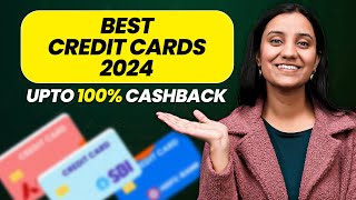 Best Credit Cards of 2024 to Earn More Cashback amp Benefits  Free Credit Card 2024 in India Finance [upl. by Htiekal728]