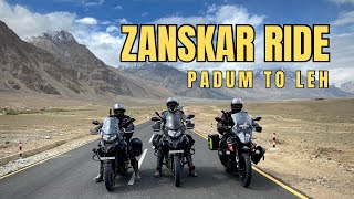 Padum To Leh Via Lingshed  Toughest ride ZANSKAR RIDE 2023 [upl. by Eiresed]