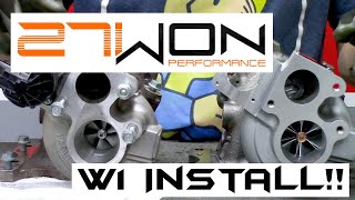 27Won Turbo InstallUpgrade 10th gen Civic Si  Ricks Garage ep 21 [upl. by Asiruam]